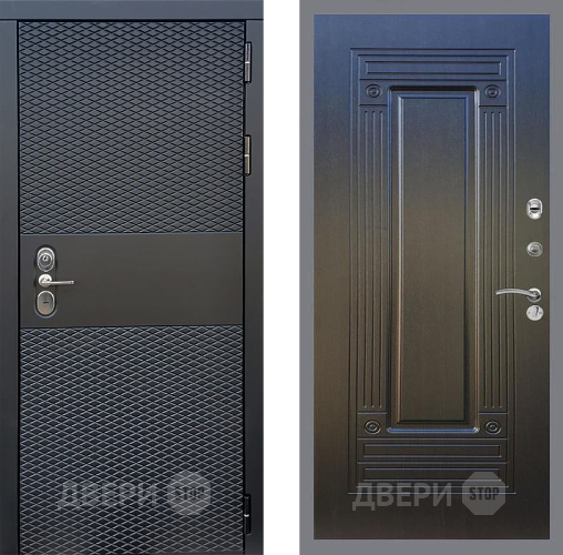 Входная металлическая Дверь Стоп БЛЭК CISA ФЛ-4 Венге в Электрогорске