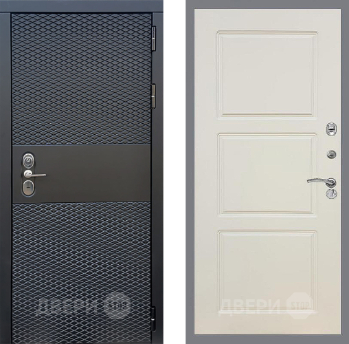 Входная металлическая Дверь Стоп БЛЭК CISA ФЛ-3 Шампань в Электрогорске