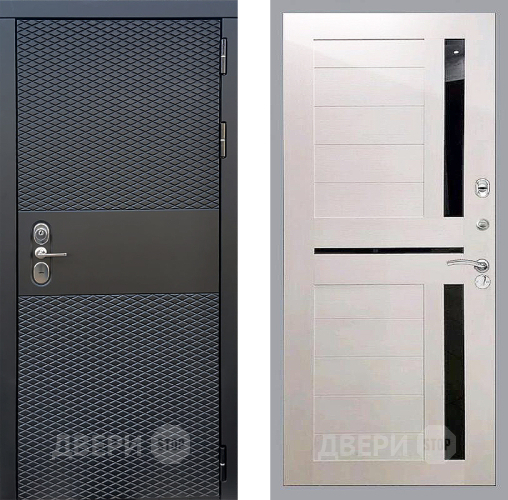 Входная металлическая Дверь Стоп БЛЭК CISA СБ-18 Лиственница беж в Электрогорске