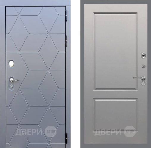 Дверь Стоп КОСМО ФЛ-117 Грей софт в Электрогорске