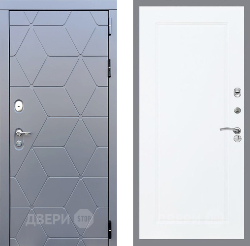 Входная металлическая Дверь Стоп КОСМО ФЛ-119 Силк Сноу в Электрогорске