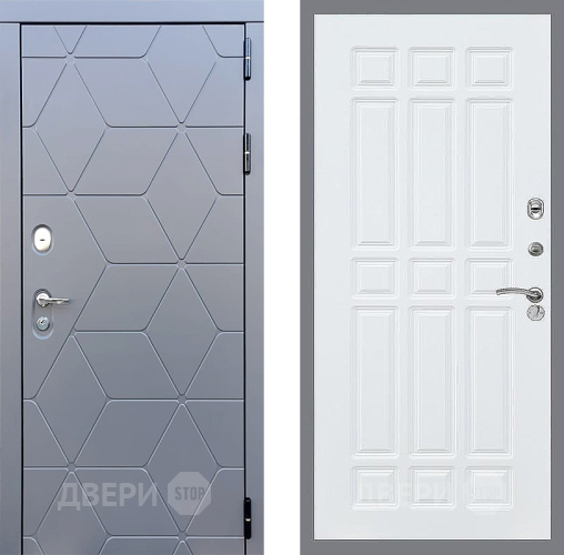 Входная металлическая Дверь Стоп КОСМО ФЛ-33 Силк Сноу в Электрогорске