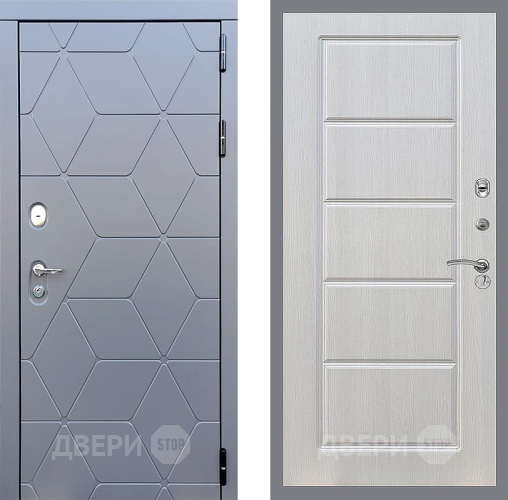 Входная металлическая Дверь Стоп КОСМО ФЛ-39 Лиственница беж в Электрогорске