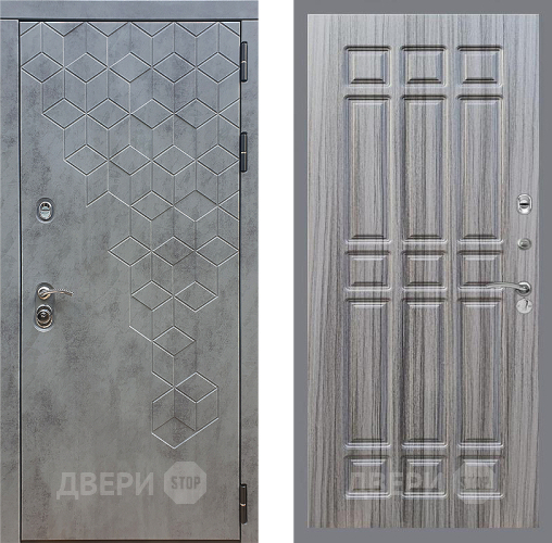 Входная металлическая Дверь Стоп БЕТОН ФЛ-33 Сандал грей в Электрогорске