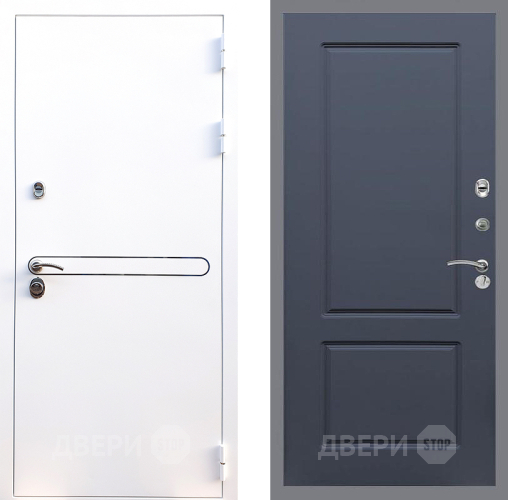 Входная металлическая Дверь Стоп Лайн Вайт ФЛ-117 Силк титан в Электрогорске
