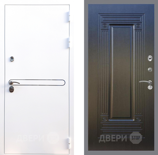 Входная металлическая Дверь Стоп Лайн Вайт ФЛ-4 Венге в Электрогорске