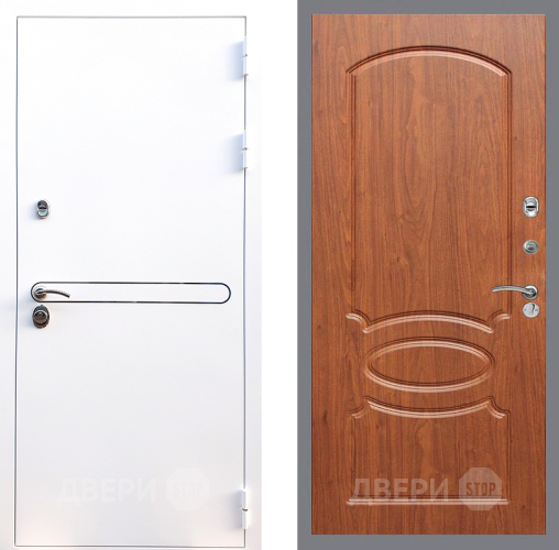 Дверь Стоп Лайн Вайт ФЛ-128 Береза мореная в Электрогорске