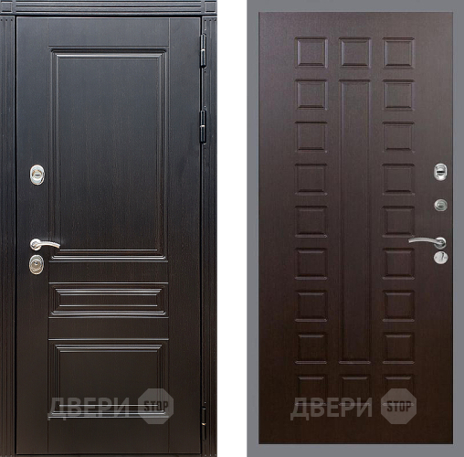 Входная металлическая Дверь Стоп МЕГАПОЛИС ФЛ-183 Венге в Электрогорске