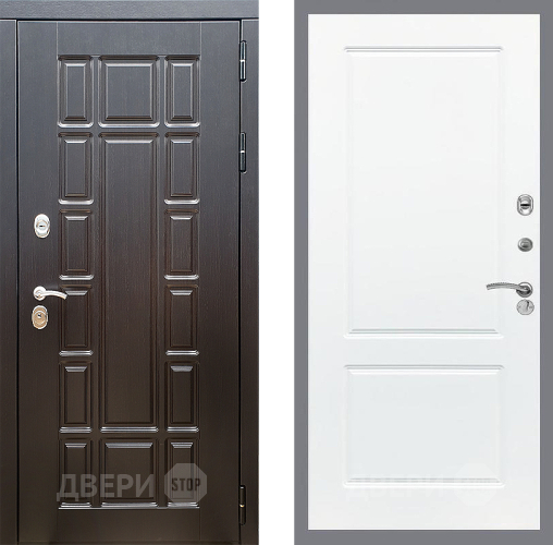 Входная металлическая Дверь Стоп НЬЮ ЙОРК ФЛ-117 Силк Сноу в Электрогорске