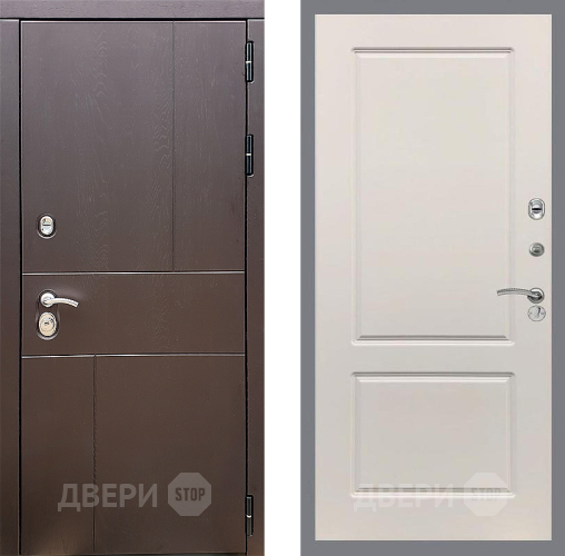 Входная металлическая Дверь Стоп УРБАН ФЛ-117 Шампань в Электрогорске