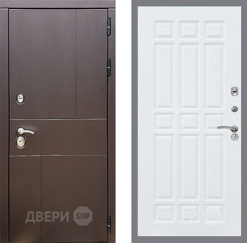 Дверь Стоп УРБАН ФЛ-33 Силк Сноу в Электрогорске