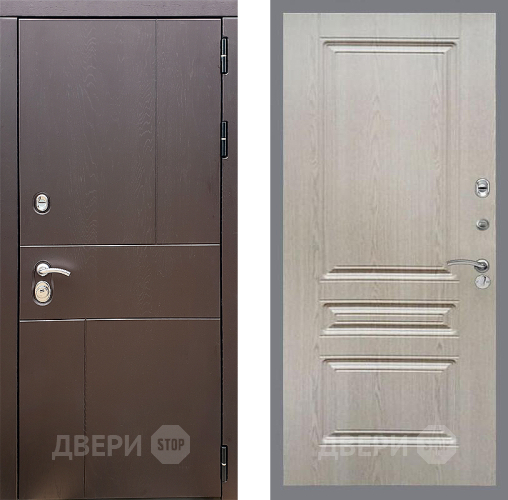 Дверь Стоп УРБАН ФЛ-243 Беленый дуб в Электрогорске