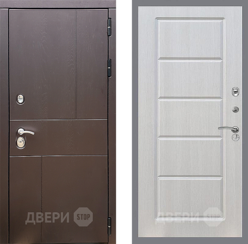 Входная металлическая Дверь Стоп УРБАН ФЛ-39 Лиственница беж в Электрогорске