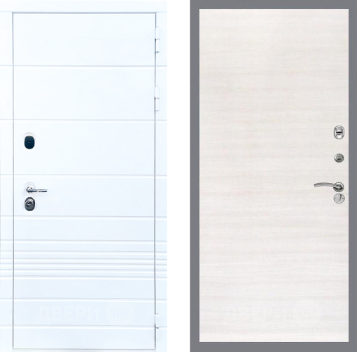 Дверь Стоп ТРЕНДО Гладкая Акация светлая в Электрогорске