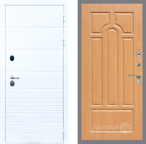 Дверь Стоп ТРЕНДО ФЛ-58 Дуб в Электрогорске