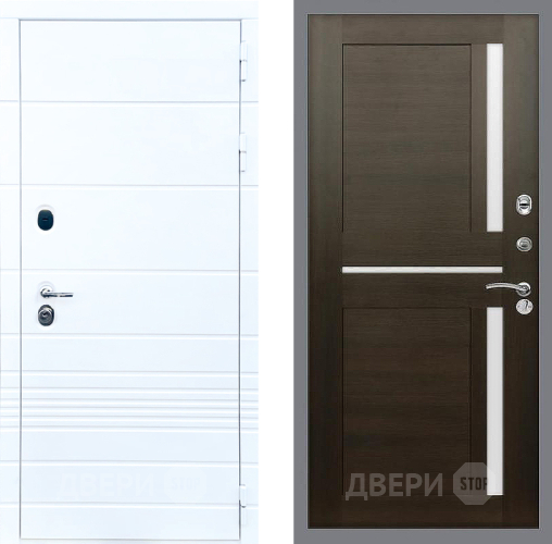 Дверь Стоп ТРЕНДО СБ-18 Венге в Электрогорске