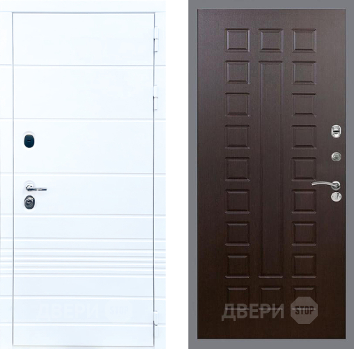 Входная металлическая Дверь Стоп ТРЕНДО ФЛ-183 Венге в Электрогорске