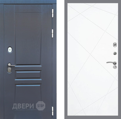 Входная металлическая Дверь Стоп ПЛАТИНУМ ФЛ-291 Силк Сноу в Электрогорске