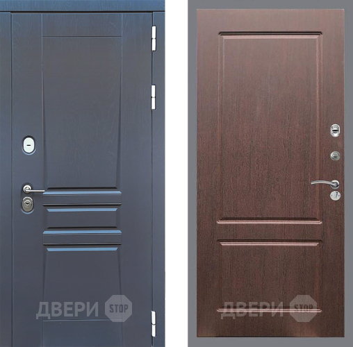 Дверь Стоп ПЛАТИНУМ ФЛ-117 Орех премиум в Электрогорске