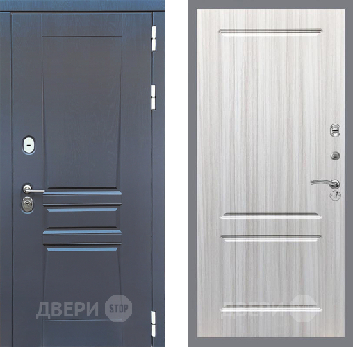 Входная металлическая Дверь Стоп ПЛАТИНУМ ФЛ-117 Сандал белый в Электрогорске