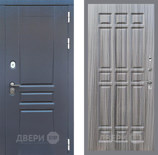 Входная металлическая Дверь Стоп ПЛАТИНУМ ФЛ-33 Сандал грей в Электрогорске