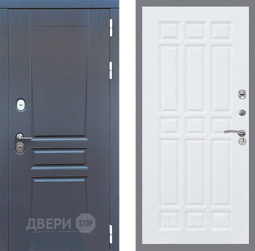 Входная металлическая Дверь Стоп ПЛАТИНУМ ФЛ-33 Силк Сноу в Электрогорске