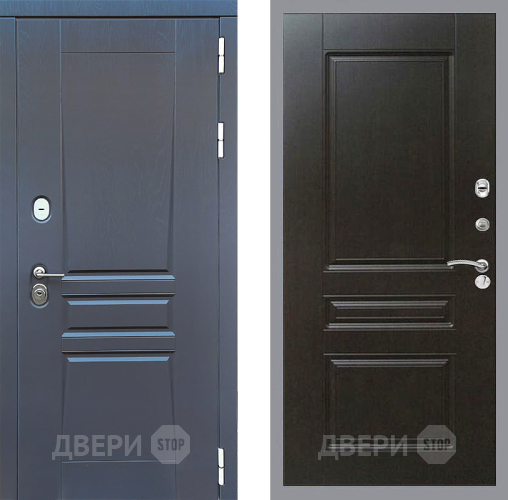 Входная металлическая Дверь Стоп ПЛАТИНУМ ФЛ-243 Венге в Электрогорске