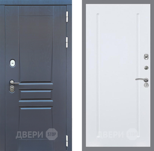 Входная металлическая Дверь Стоп ПЛАТИНУМ ФЛ-68 Силк Сноу в Электрогорске