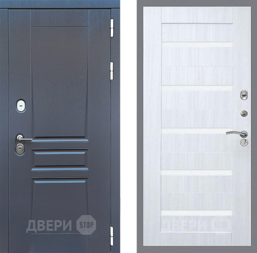 Входная металлическая Дверь Стоп ПЛАТИНУМ СБ-14 Сандал белый в Электрогорске