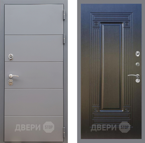 Входная металлическая Дверь Стоп АРТ ГРАФИТ ФЛ-4 Венге в Электрогорске