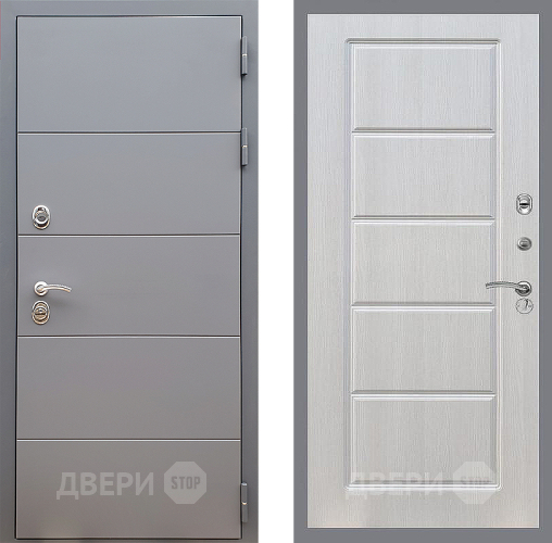 Входная металлическая Дверь Стоп АРТ ГРАФИТ ФЛ-39 Лиственница беж в Электрогорске