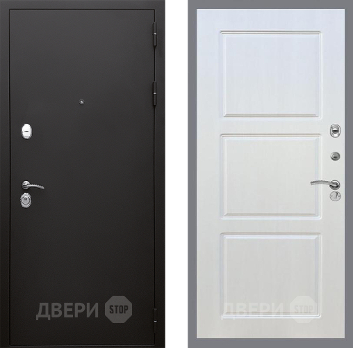 Входная металлическая Дверь Стоп КЛАССИК Шагрень ФЛ-3 Лиственница беж в Электрогорске