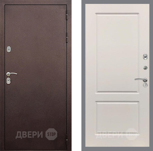 Входная металлическая Дверь Стоп КЛАССИК Медь ФЛ-117 Шампань в Электрогорске
