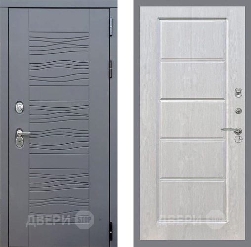 Входная металлическая Дверь Стоп СКАНДИ ФЛ-39 Лиственница беж в Электрогорске