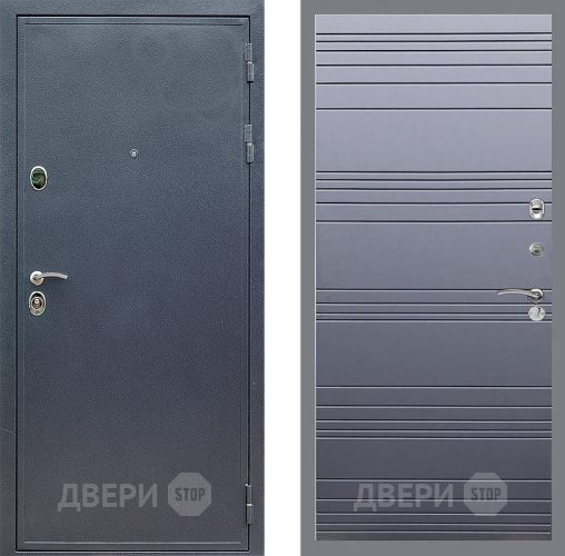 Входная металлическая Дверь Стоп СИЛЬВЕР Лайн Силк титан в Электрогорске