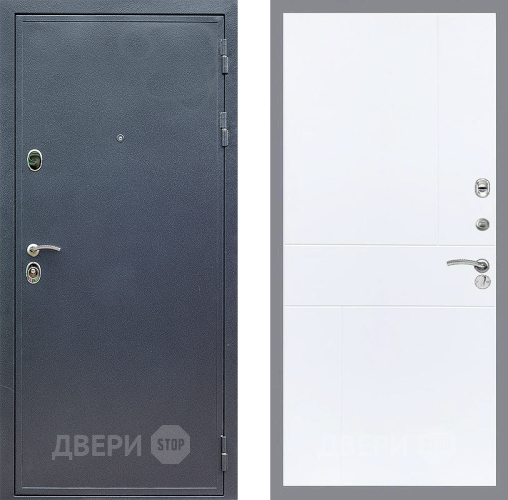 Входная металлическая Дверь Стоп СИЛЬВЕР ФЛ-290 Силк Сноу в Электрогорске