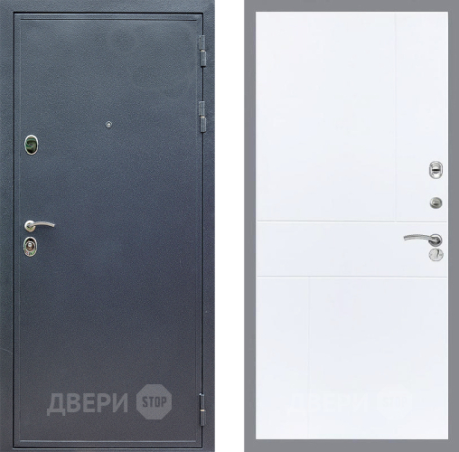 Входная металлическая Дверь Стоп СИЛЬВЕР ФЛ-290 Силк Сноу в Электрогорске