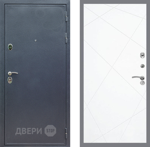 Входная металлическая Дверь Стоп СИЛЬВЕР ФЛ-291 Силк Сноу в Электрогорске