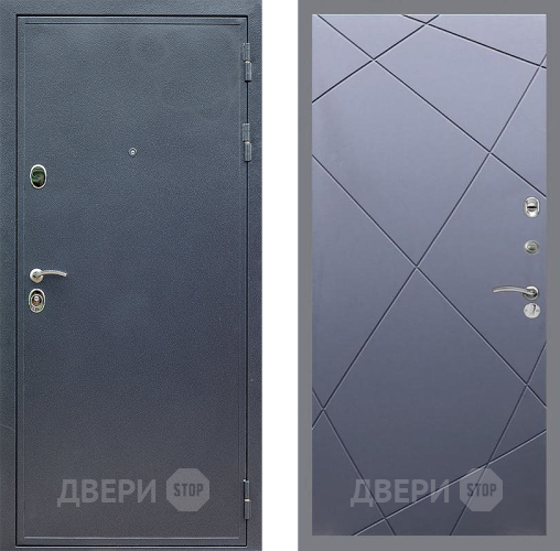 Входная металлическая Дверь Стоп СИЛЬВЕР ФЛ-291 Силк титан в Электрогорске