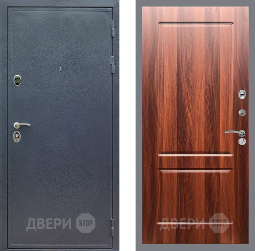 Входная металлическая Дверь Стоп СИЛЬВЕР ФЛ-117 Итальянский орех в Электрогорске