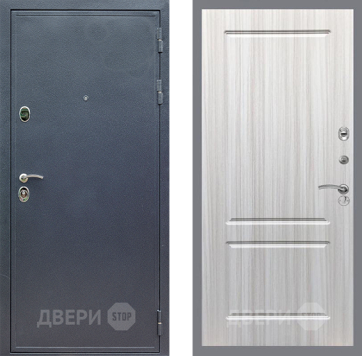 Входная металлическая Дверь Стоп СИЛЬВЕР ФЛ-117 Сандал белый в Электрогорске
