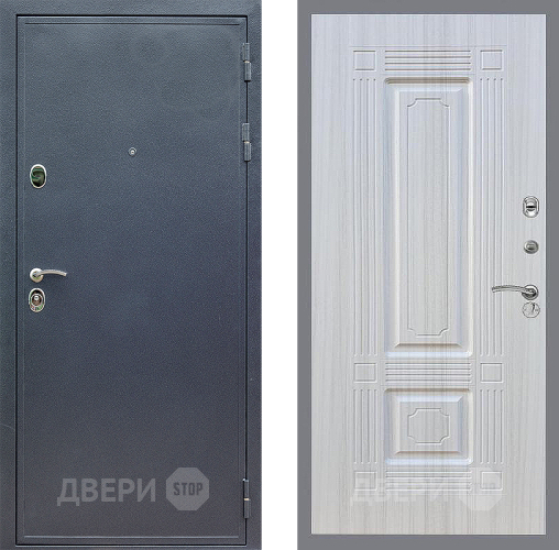 Входная металлическая Дверь Стоп СИЛЬВЕР ФЛ-2 Сандал белый в Электрогорске
