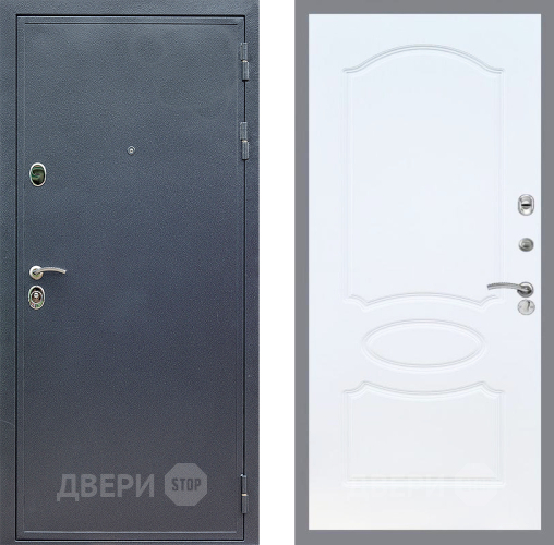 Дверь Стоп СИЛЬВЕР ФЛ-128 Белый ясень в Электрогорске