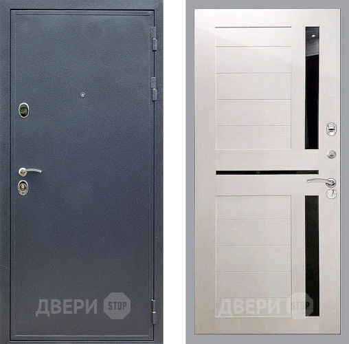 Входная металлическая Дверь Стоп СИЛЬВЕР СБ-18 Лиственница беж в Электрогорске