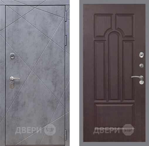 Входная металлическая Дверь Стоп Лучи ФЛ-58 Венге в Электрогорске