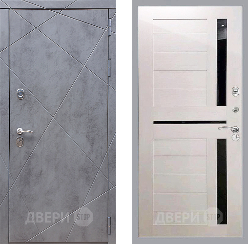 Входная металлическая Дверь Стоп Лучи СБ-18 Лиственница беж в Электрогорске