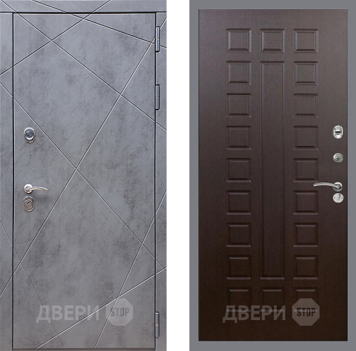 Входная металлическая Дверь Стоп Лучи ФЛ-183 Венге в Электрогорске