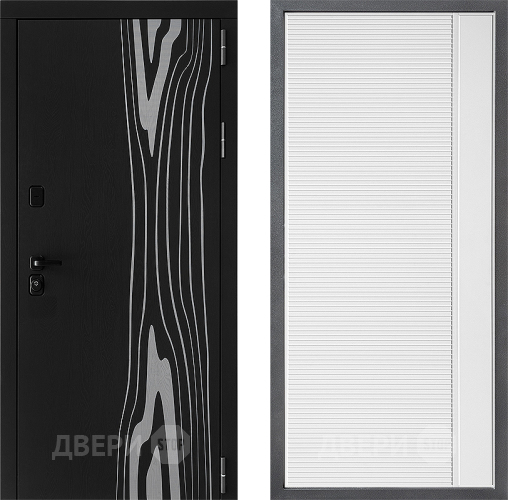 Дверь Дверной континент ДК-12 ФЛ-757 Белое Стекло Софт милк в Электрогорске