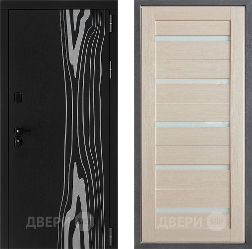 Входная металлическая Дверь Дверной континент ДК-12 ФЛ-47 Капучино в Электрогорске