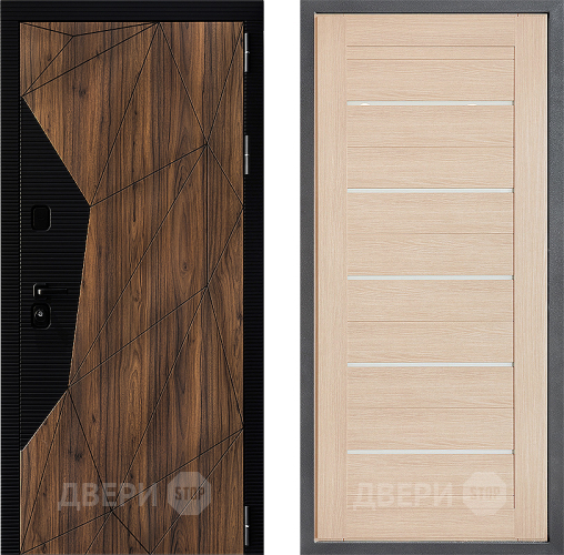 Входная металлическая Дверь Дверной континент ДК-11 ФЛ-46 Капучино в Электрогорске